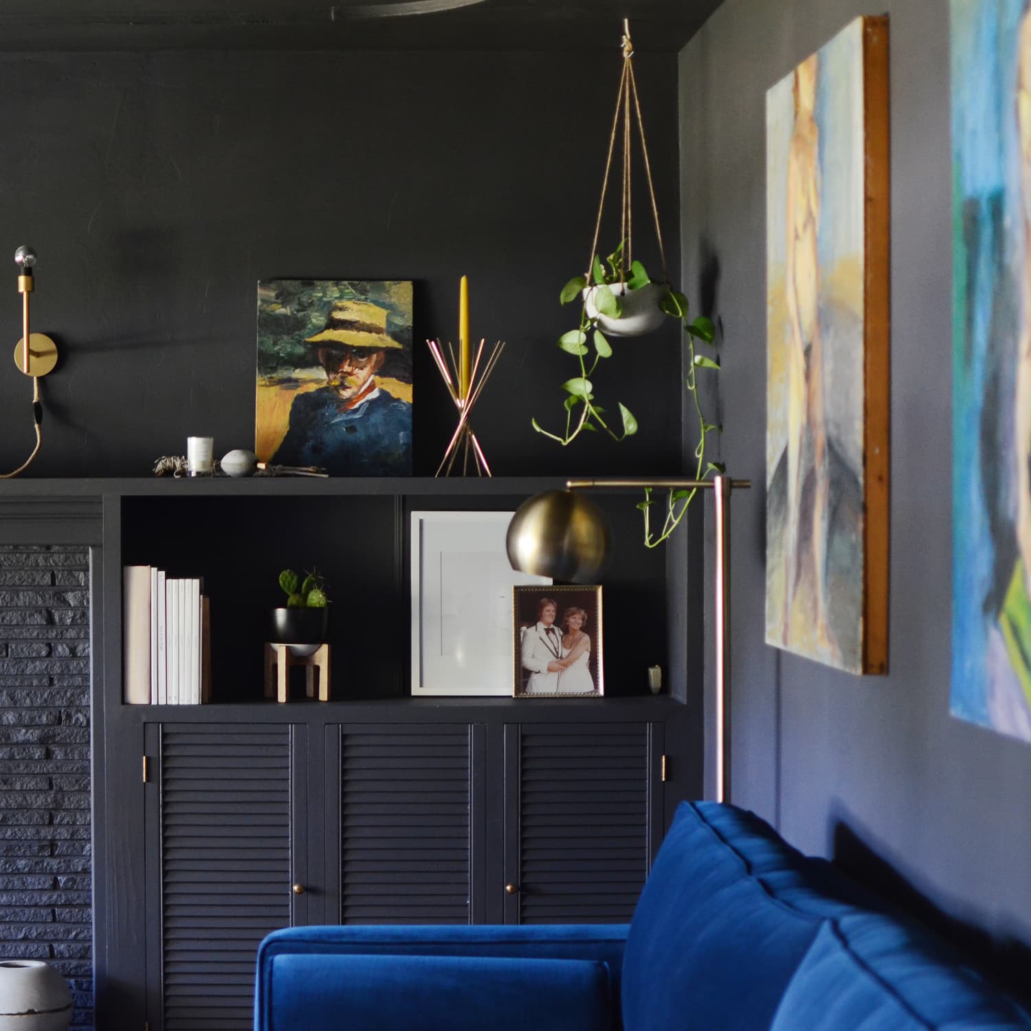 Matte black deals home accessories
